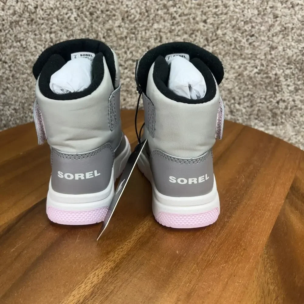 Sorel Toddler Whitney III Strap Mid Boot Children Size 6 Waterproof (Little Kid)